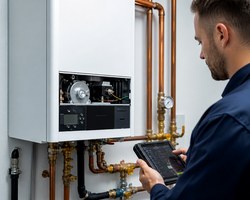 Before service for Electric Tank Water Heater Before service for Electric Tank Water Heater